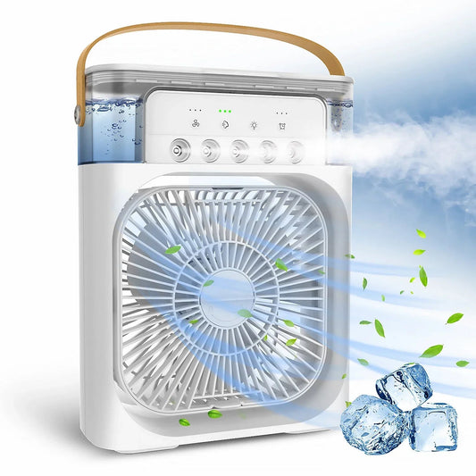 "Portable Humidifier Fan Air Conditioner Household Small Air Cooler"
